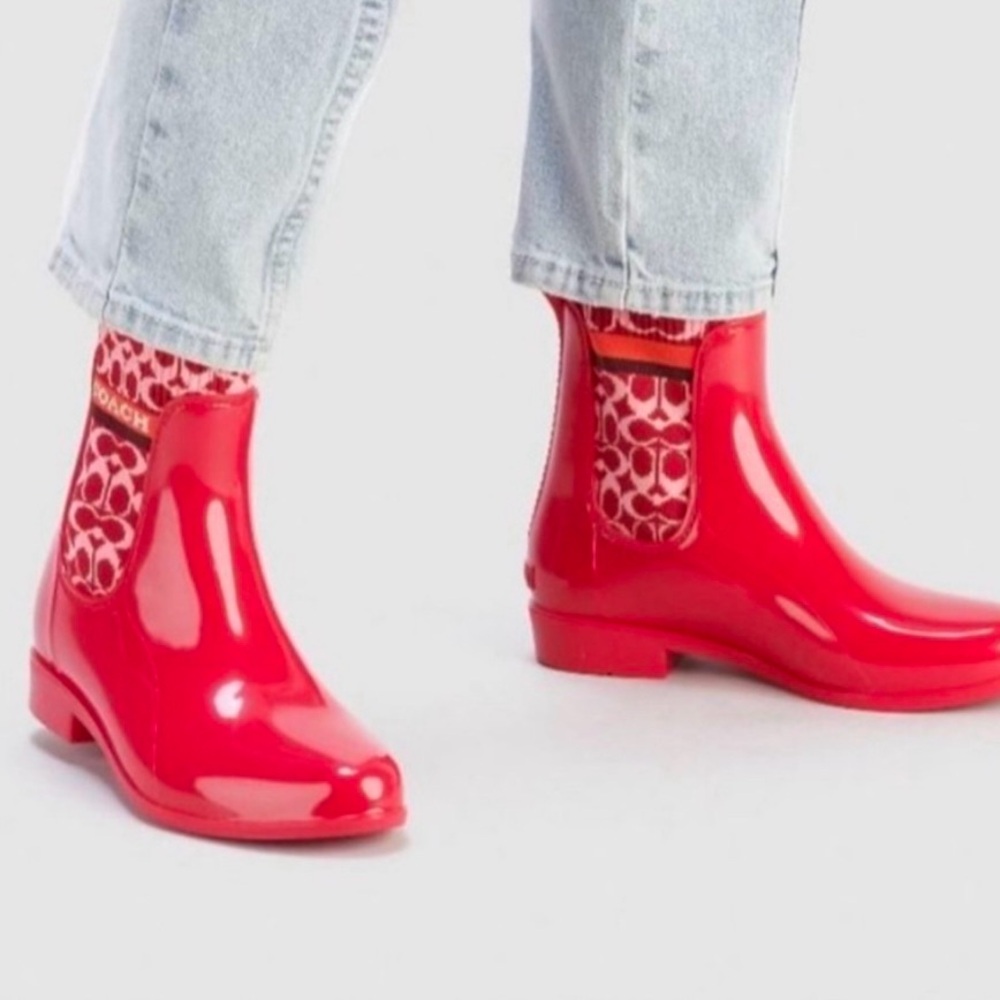 COACH Rain Boots